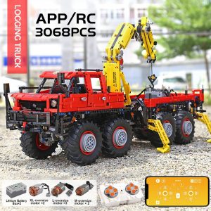 Mould King 13146 Technic Articulated 8 8 Off Road Remote Control Truck Model Set Moc 15805 3