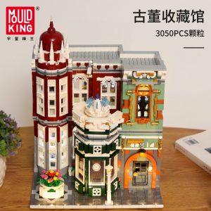 Mould King Moc Street View Creator Series Antique Collection Shop Building Blocks Bricks For Children Toys 4