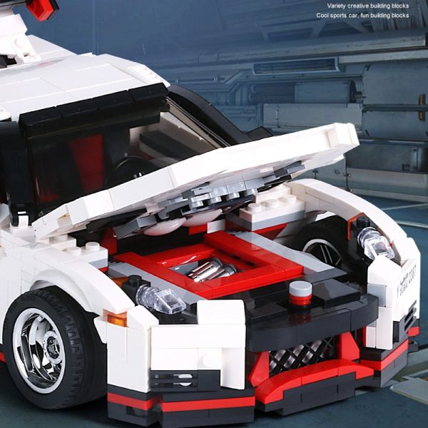Mould King Creative Series Technic Nismo Nissan Gtr R35 Speed Racing Sport Car Model Building Blocks 4
