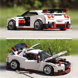 Mould King Creative Series Technic Nismo Nissan Gtr R35 Speed Racing Sport Car Model Building Blocks 5