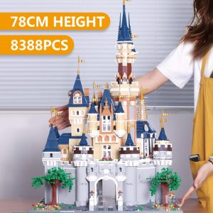 Mould King Girl Friends The Moc 13132 Princess Disneys Castle Model Building Blocks Bricks With 71040 1