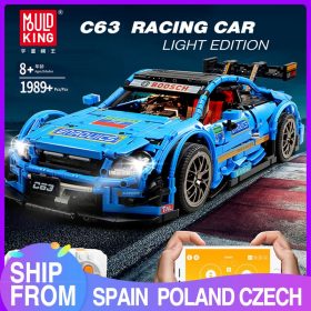 Mould King 13108 Mustang - Kit De Construcción De Automóviles, Bloques