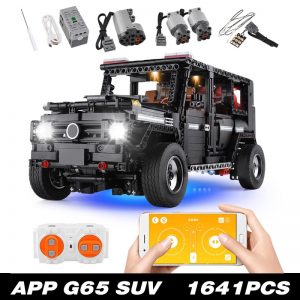 Mould King Moc 20100 Technic Series Benz Suv G500 Awd Wagon Offroad Vehicle Model Building Blocks 5