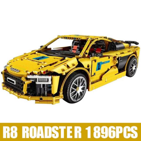 Mould King Moc Technic Series Audis R8 V10 Speed Rs5 Car Model Moc 4463 Building Block.jpg 640x640