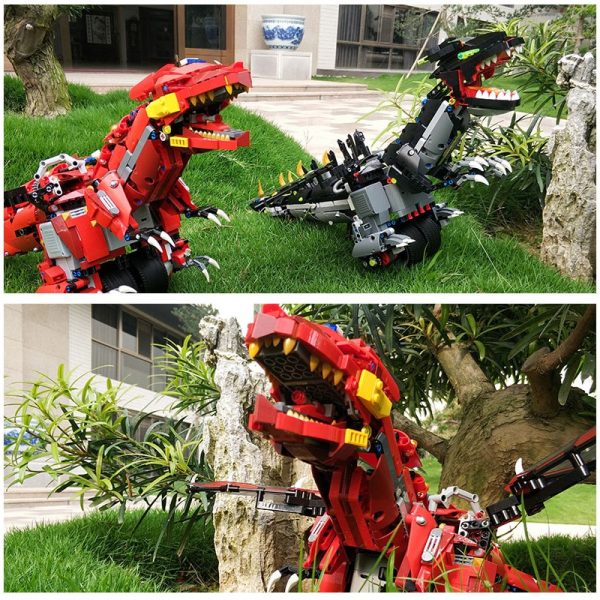 Mould King Technic Eva Car The Moc Ninjagoes Dinosaur Dragon Knight Roadster 13031 Robot Building Blocks 4