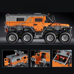 Mould King Technic Series Siberia Off Road Vehicle Remote Control Car Model Building Blocks Bricks 13088 4