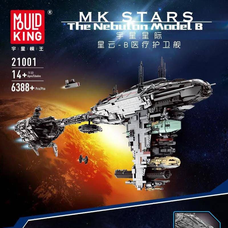Star Wars Mortesv's UCS Nebulon-B Medical Frigate Model MOC 5083 Building Blocks