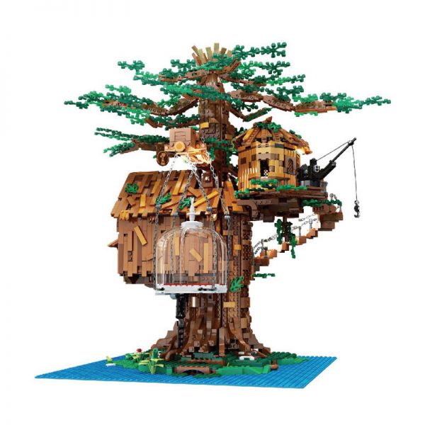 Mouldking 16033 Tree House With Light 4