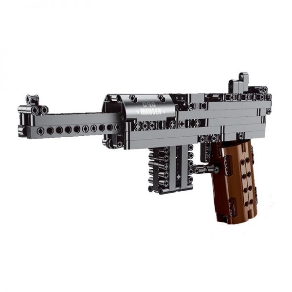 Mouldking 14011 Mauser C96 Block Gun 5