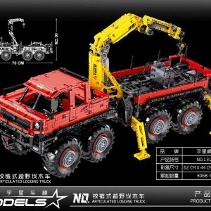 MOULD KING 13146 MOC 15805 Articulated 8×8 Offroad Truck by Nico71
