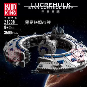 MOULD KING 21008 MOC 13056 Lucrehulk-Class Battleship (Droid Control Ship)