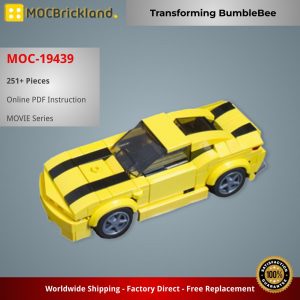 Mocbrickland Moc 19439 Transforming Bumblebee