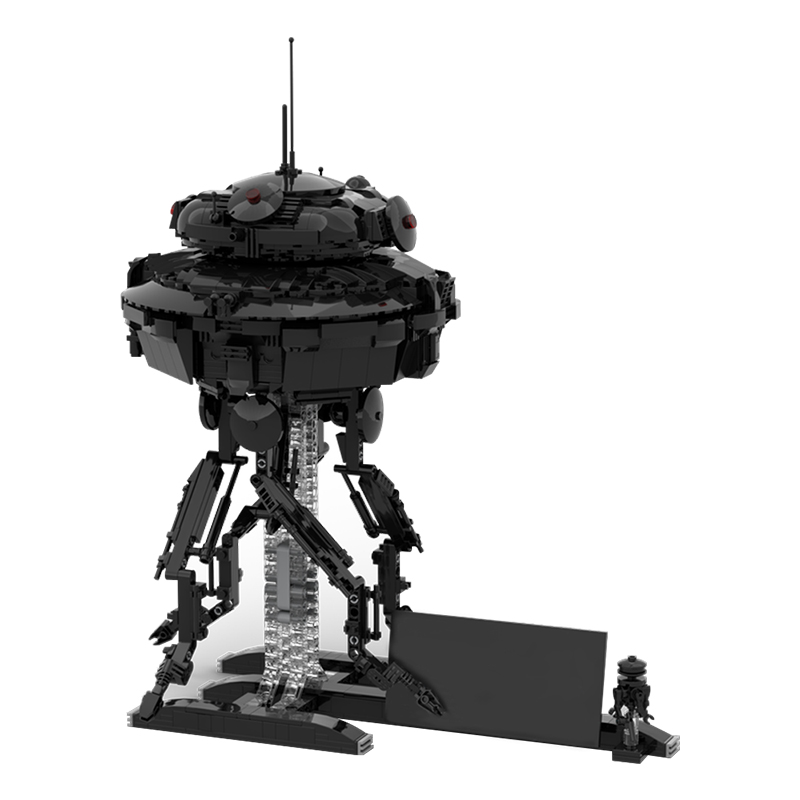 MOCBRICKLAND MOC-43368 Imperial Probe Droid – UCS Scale