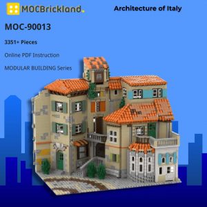 Mocbrickland Moc 90013 Architecture Of Italy