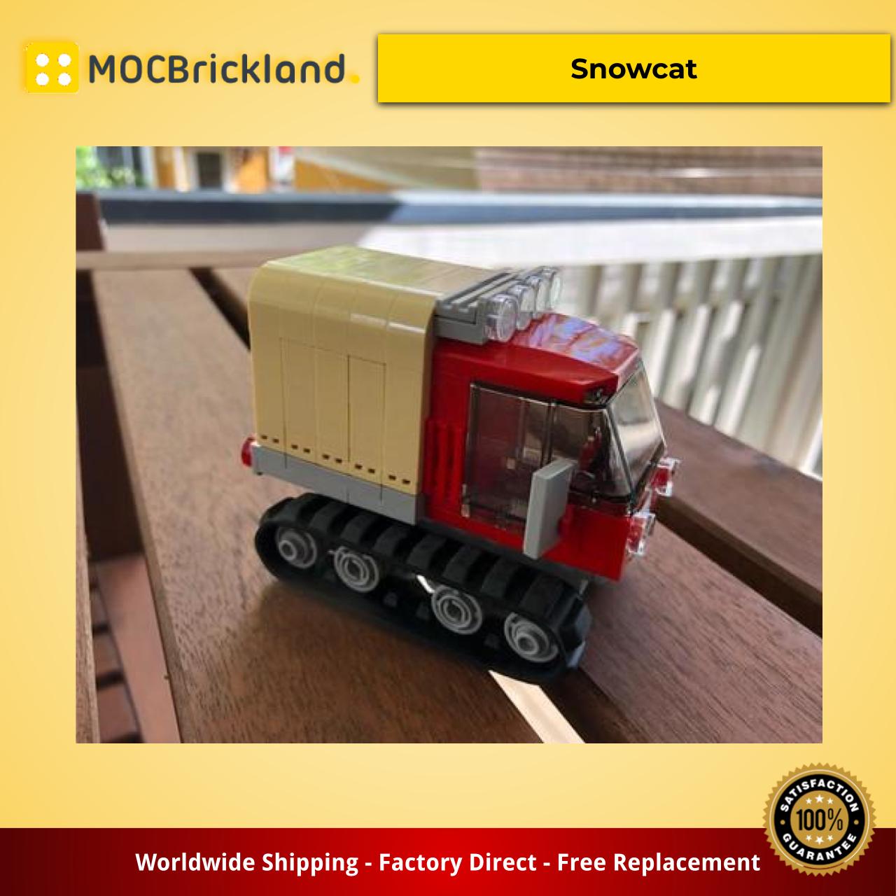 MOCBRICKLAND MOC-10037 Snowcat