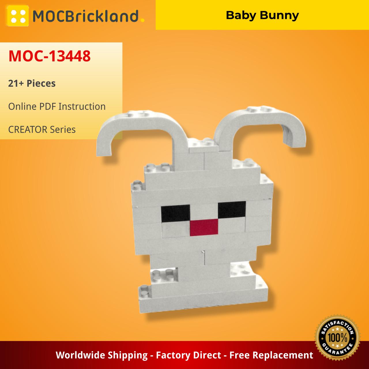 MOCBRICKLAND MOC-13448 Baby Bunny