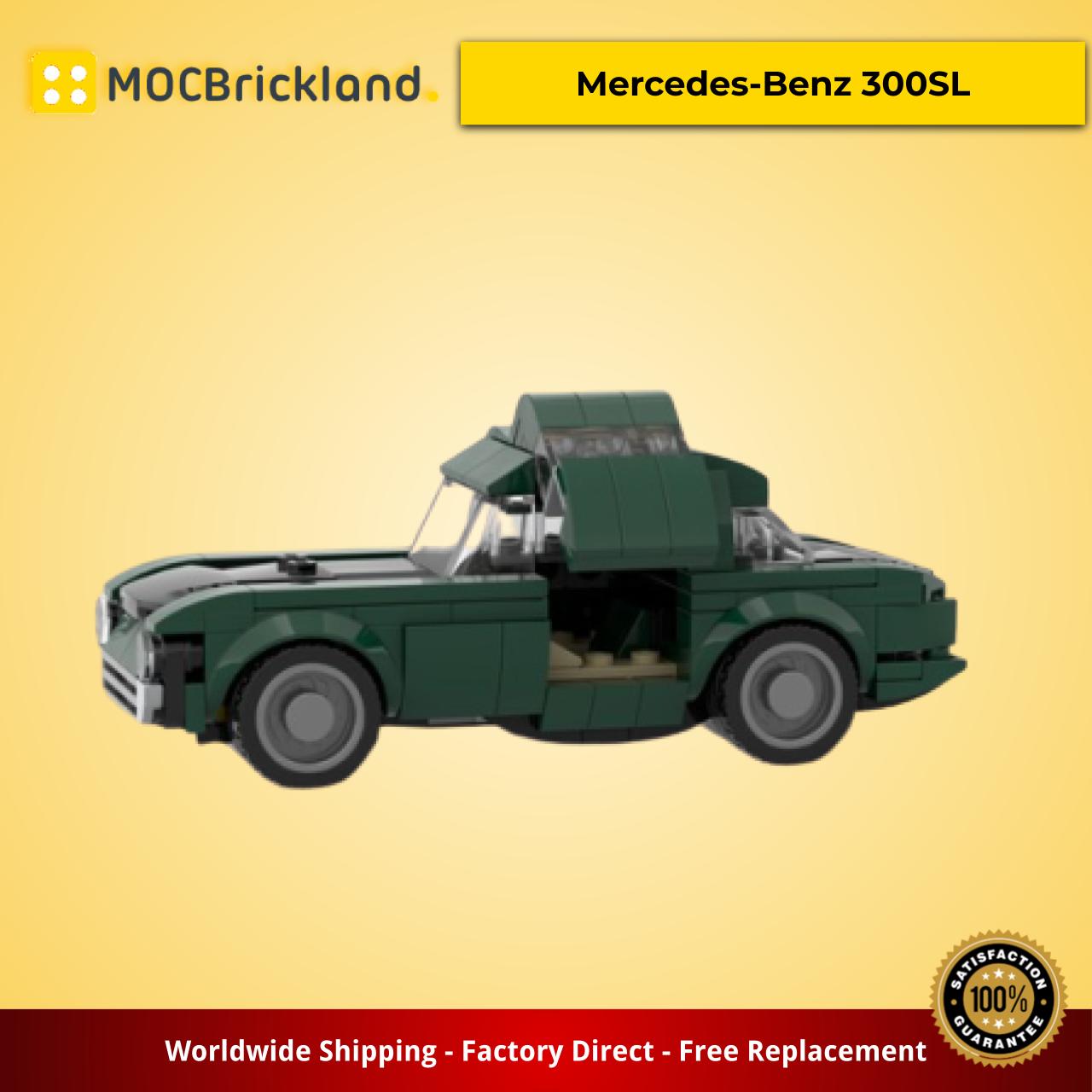 MOCBRICKLAND MOC-15873 Mercedes-Benz 300SL