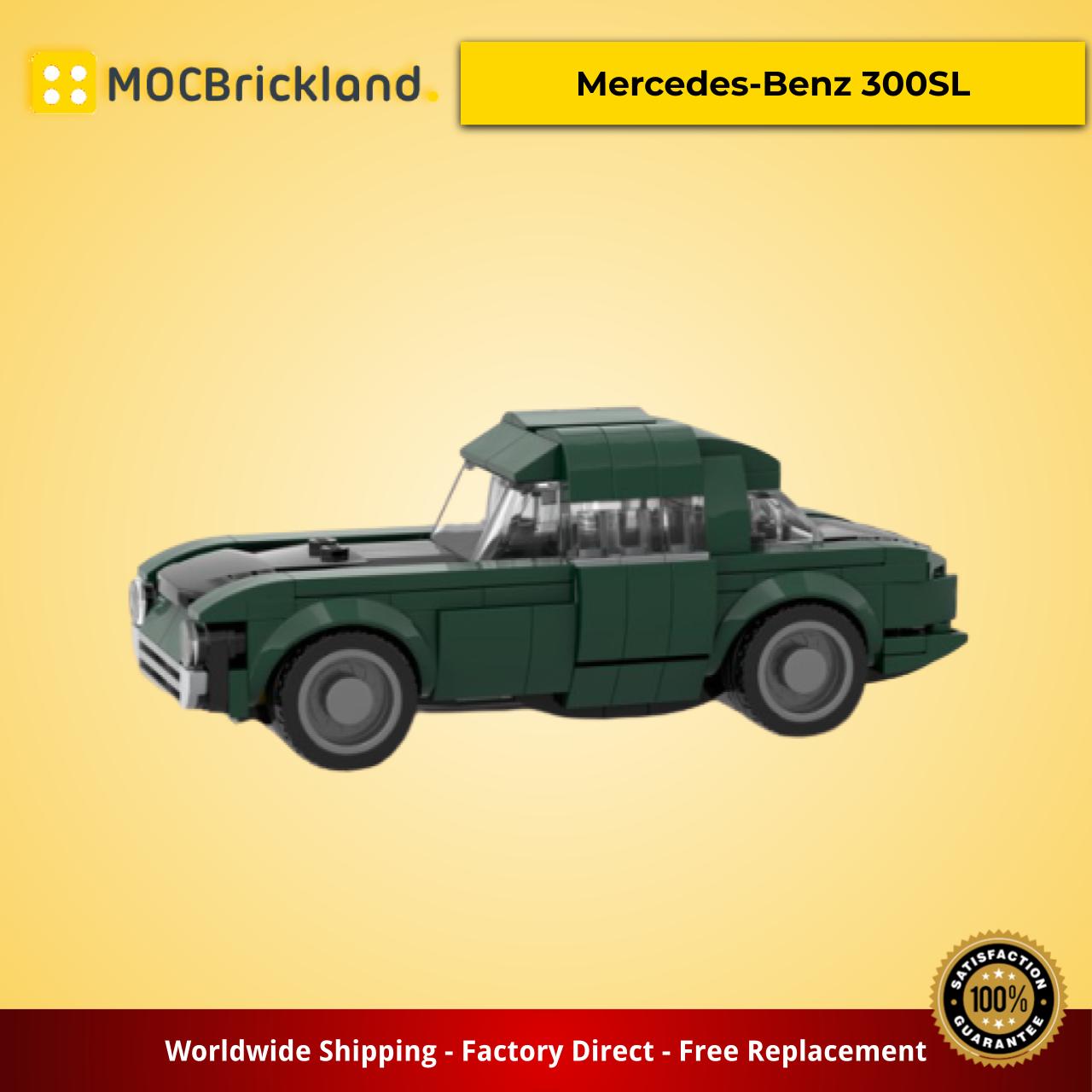 MOCBRICKLAND MOC-15873 Mercedes-Benz 300SL