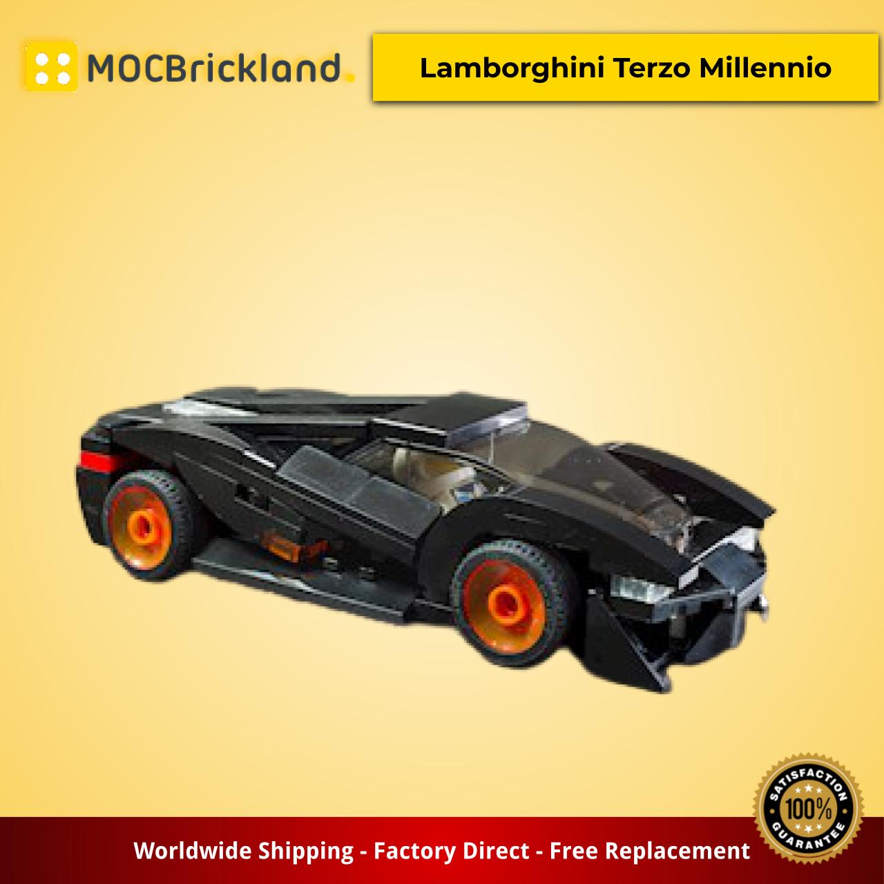 MOCBRICKLAND MOC-20099 Lamborghini Terzo Millennio
