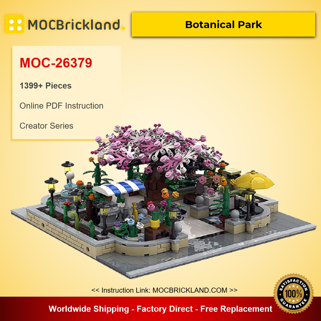 MOCBRICKLAND MOC-26379 Botanical Park
