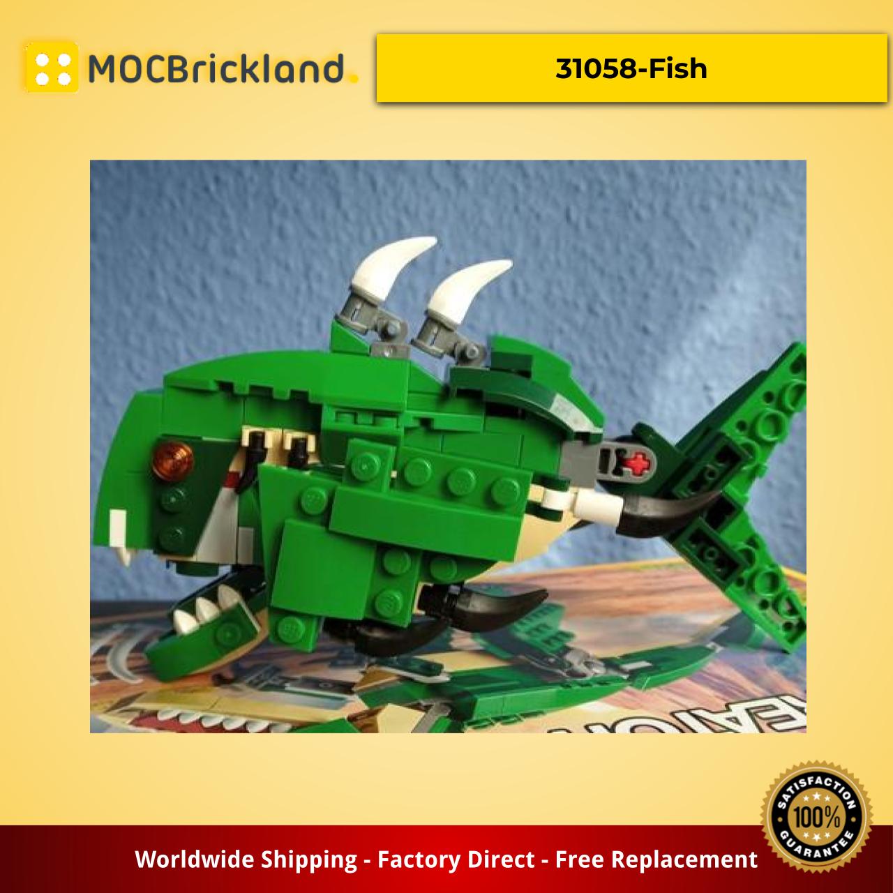 MOCBRICKLAND MOC-27636 31058-Fish