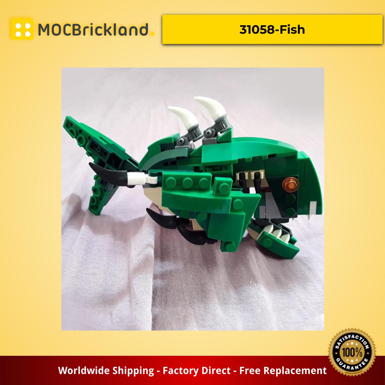 MOCBRICKLAND MOC-27636 31058-Fish