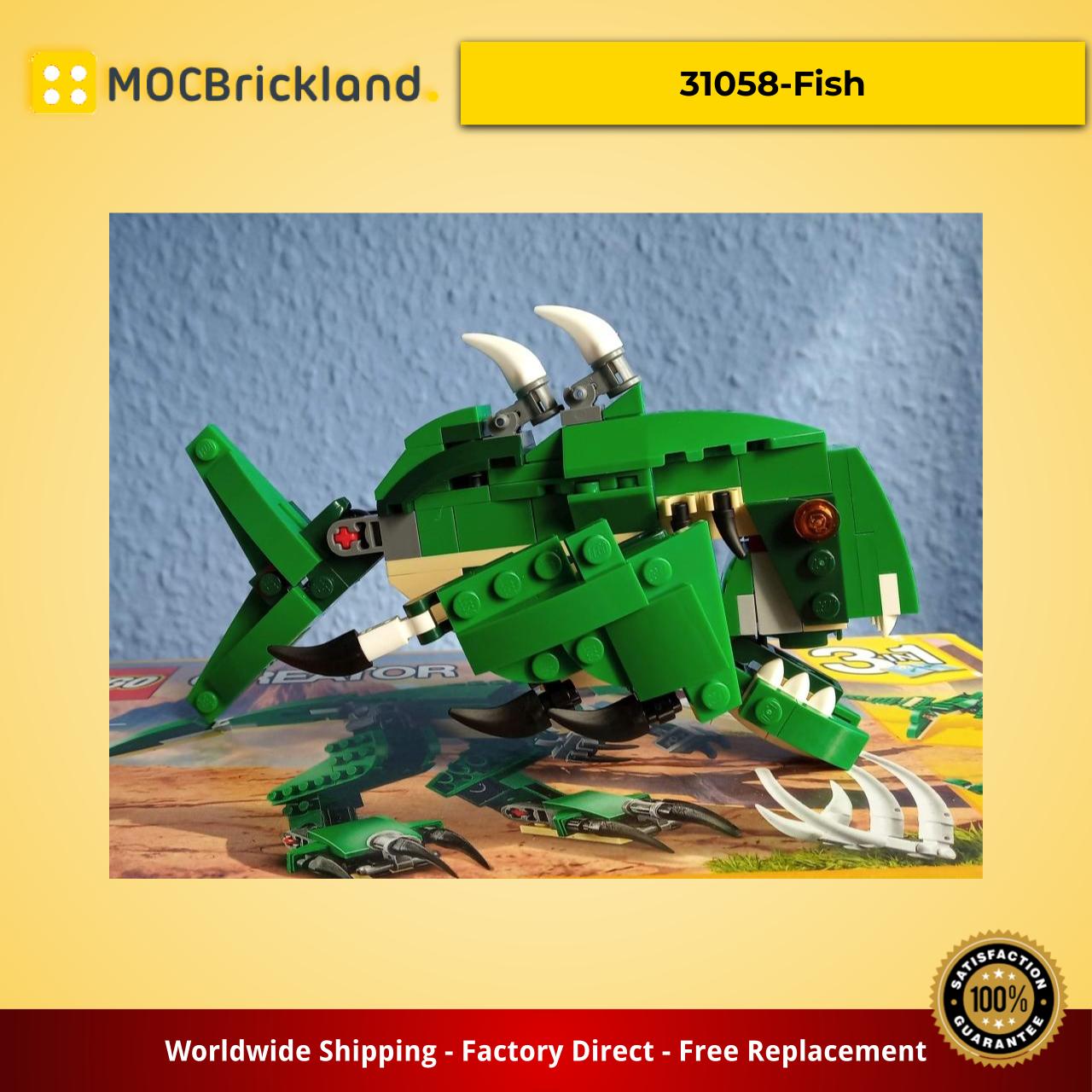 MOCBRICKLAND MOC-27636 31058-Fish