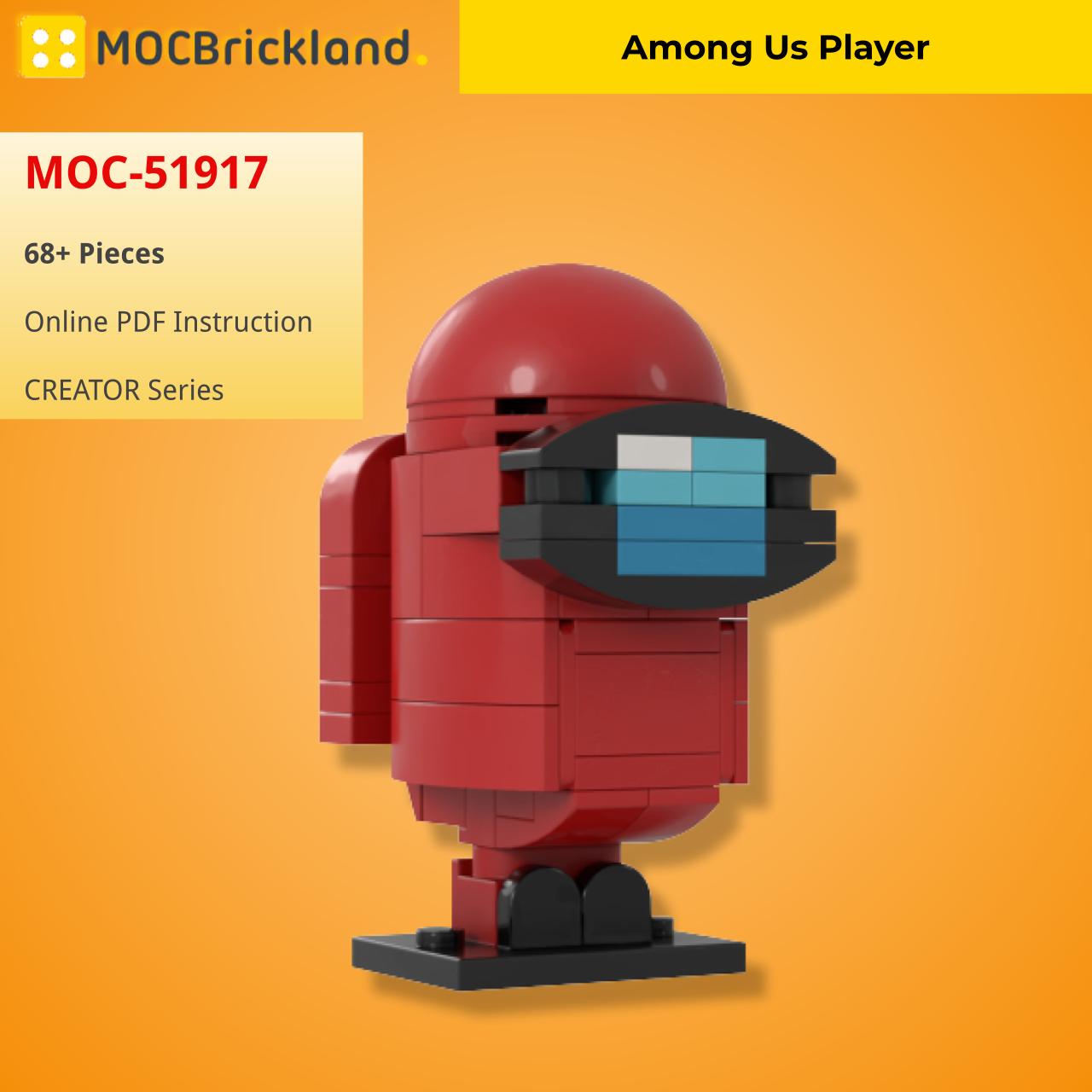 MOCBRICKLAND MOC-51917 Among Us Player