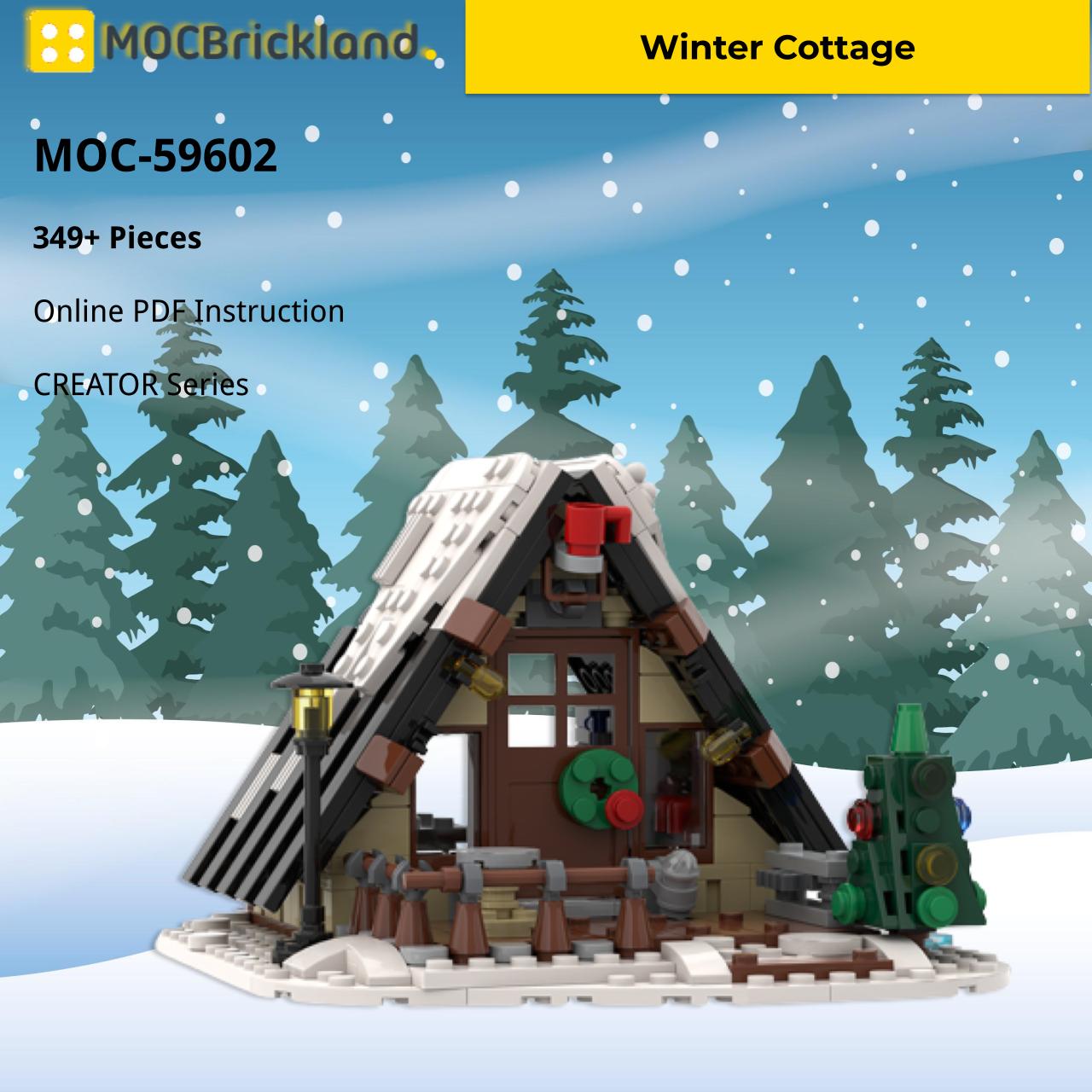 MOCBRICKLAND MOC-59602 Winter Cottage