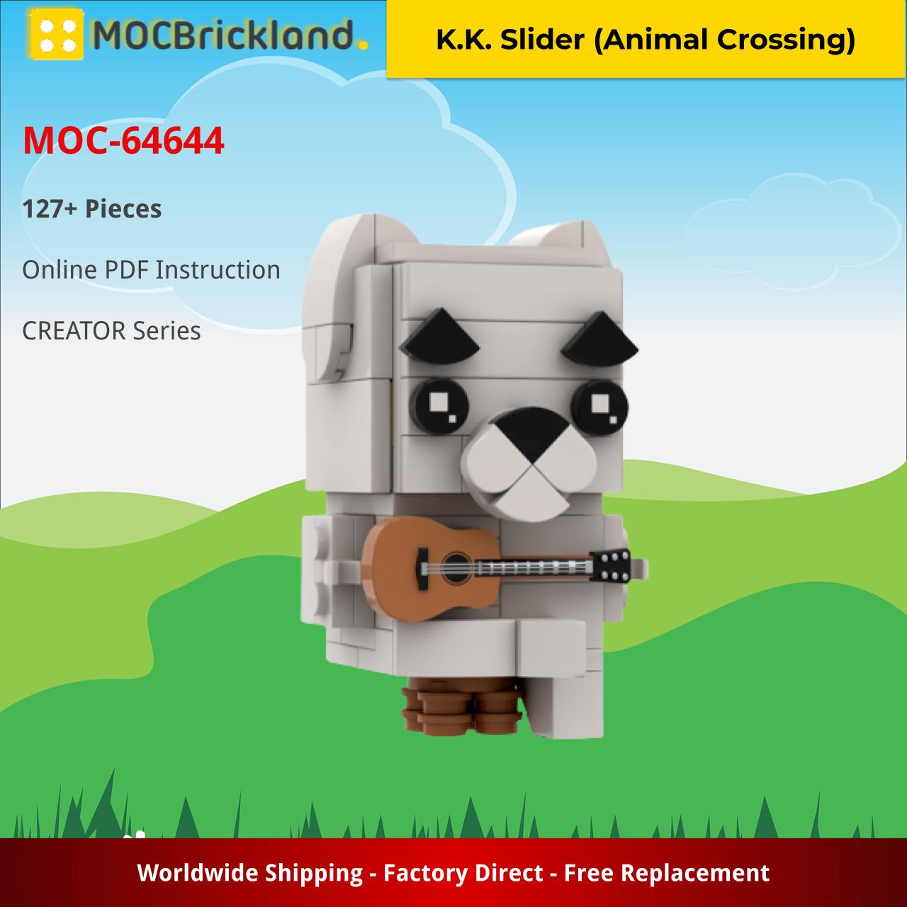 CREATOR MOC-64644 K.K. Slider (Animal Crossing) MOCBRICKLAND