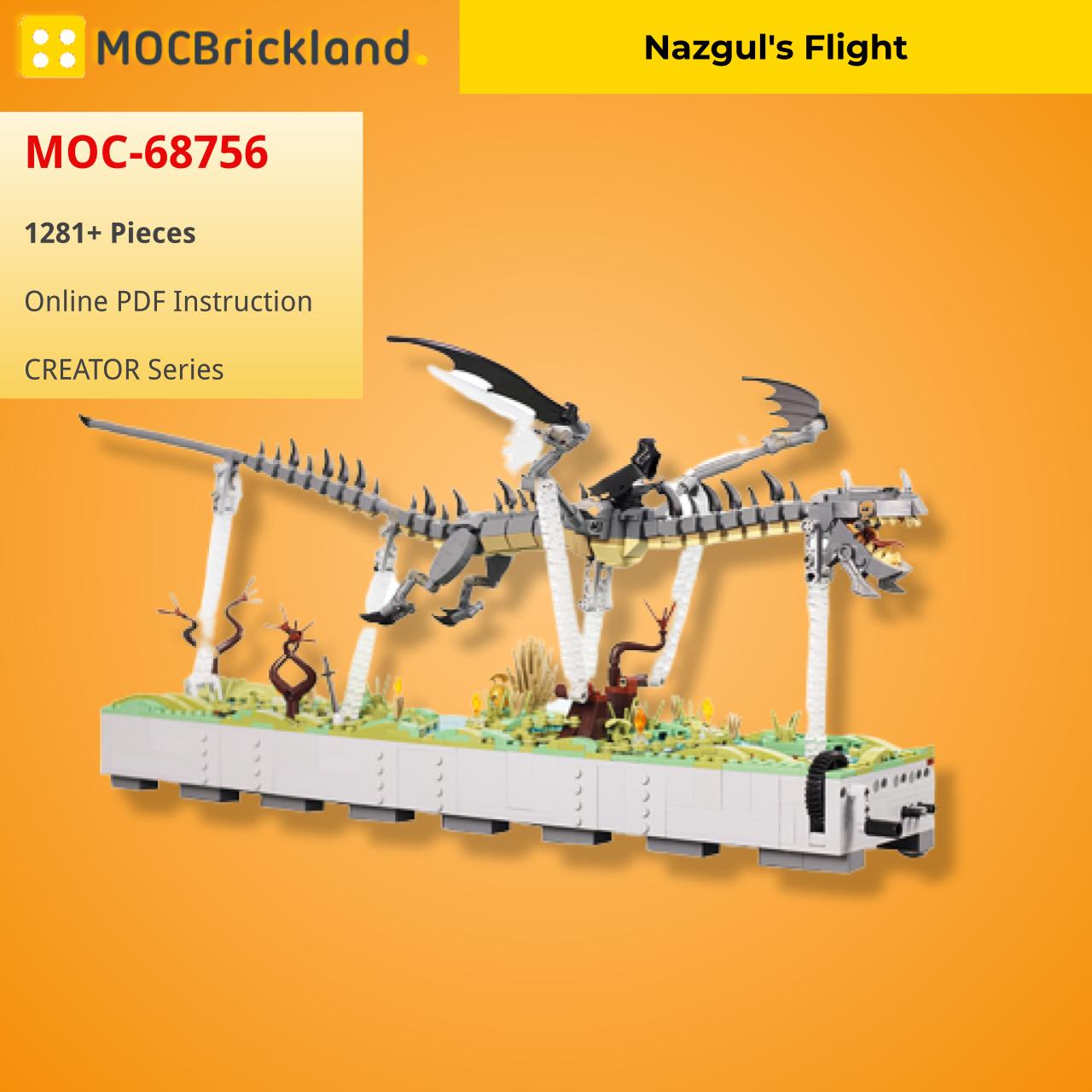 MOCBRICKLAND MOC-68756 Nazgul's Flight