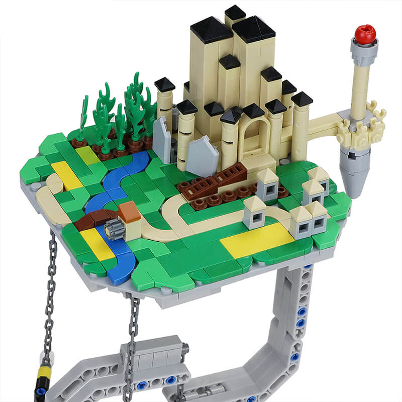 CREATOR MOC-89878 Floating Magic Castle MOCBRICKLAND
