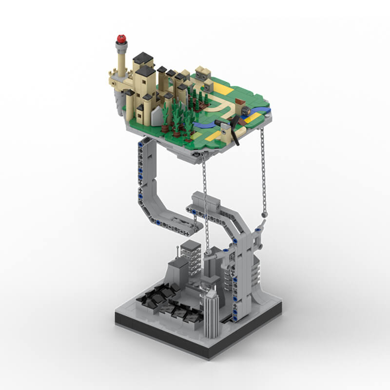 CREATOR MOC-89878 Floating Magic Castle MOCBRICKLAND