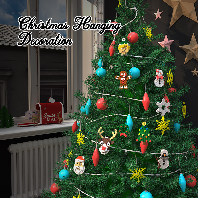 CREATOR MOC-89886 Christmas Ornaments MOCBRICKLAND