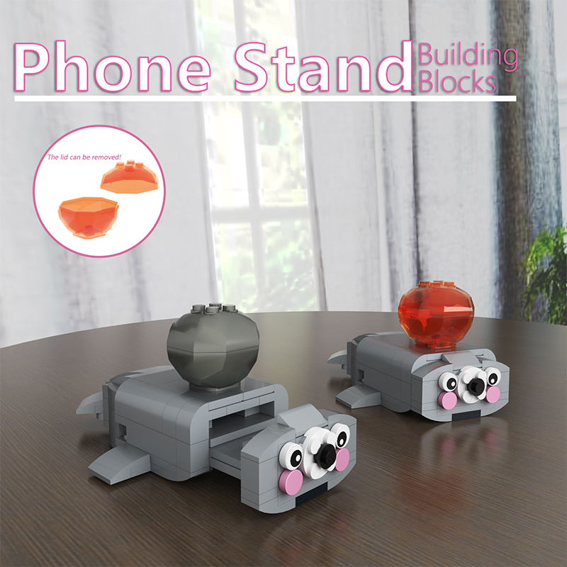 CREATOR MOC-89887 Seal Shaped Phone Stand MOCBRICKLAND