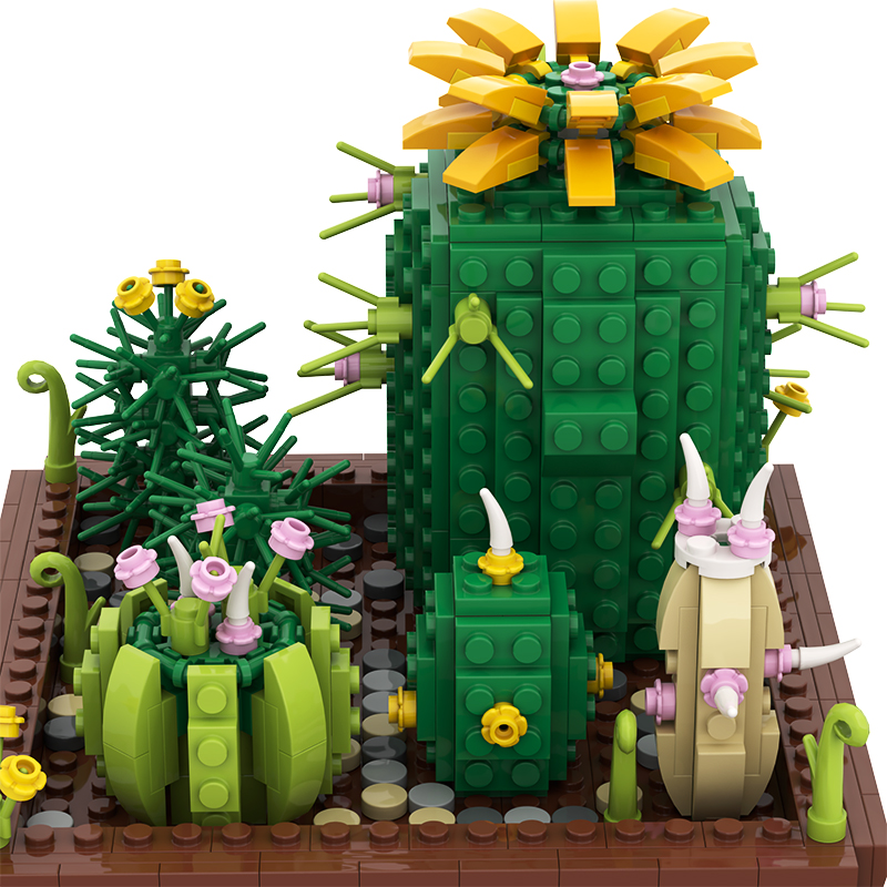 CREATOR MOC-89890 Potted Cactus MOCBRICKLAND