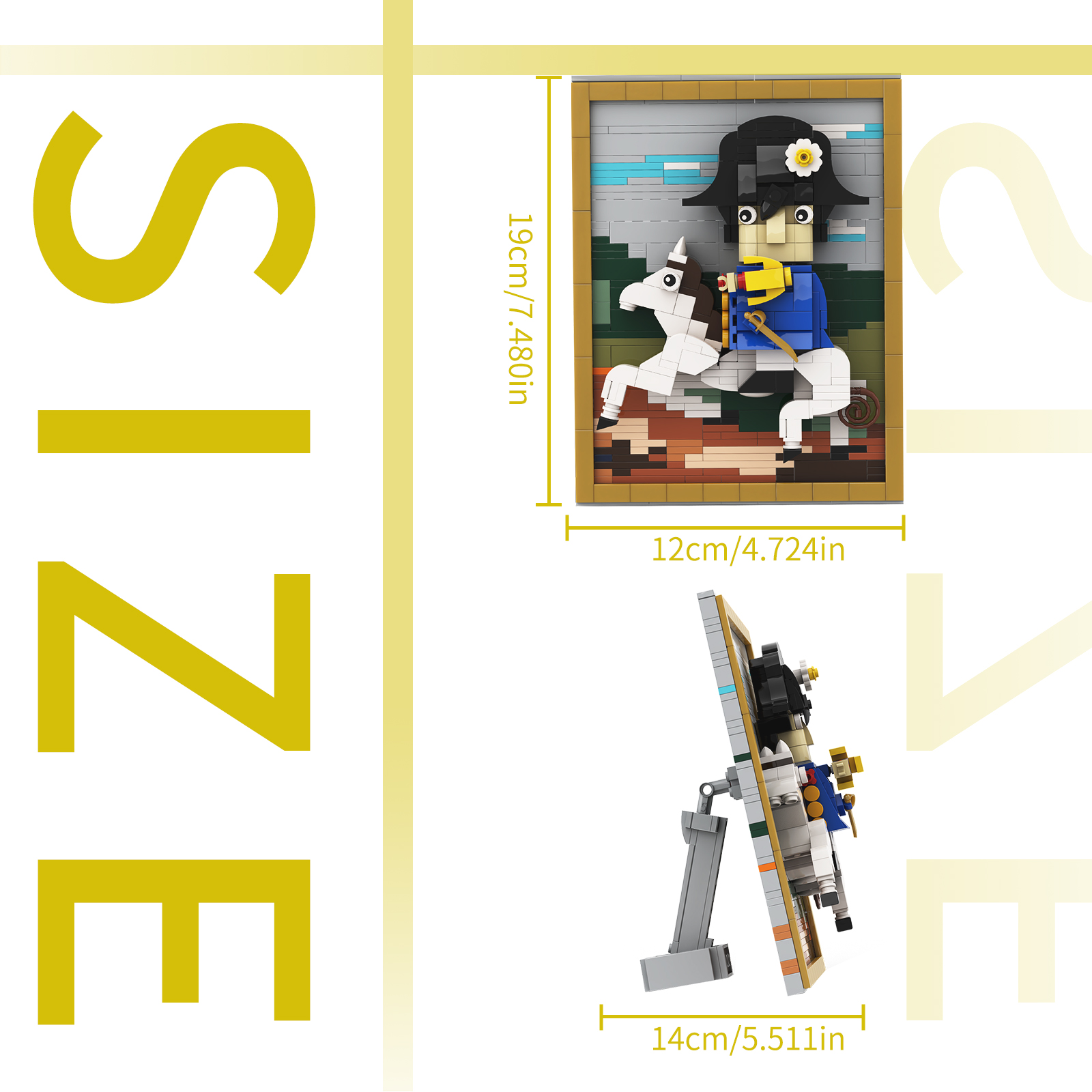 CREATOR MOC-89896 Portrait of Napoleon MOCBRICKLAND