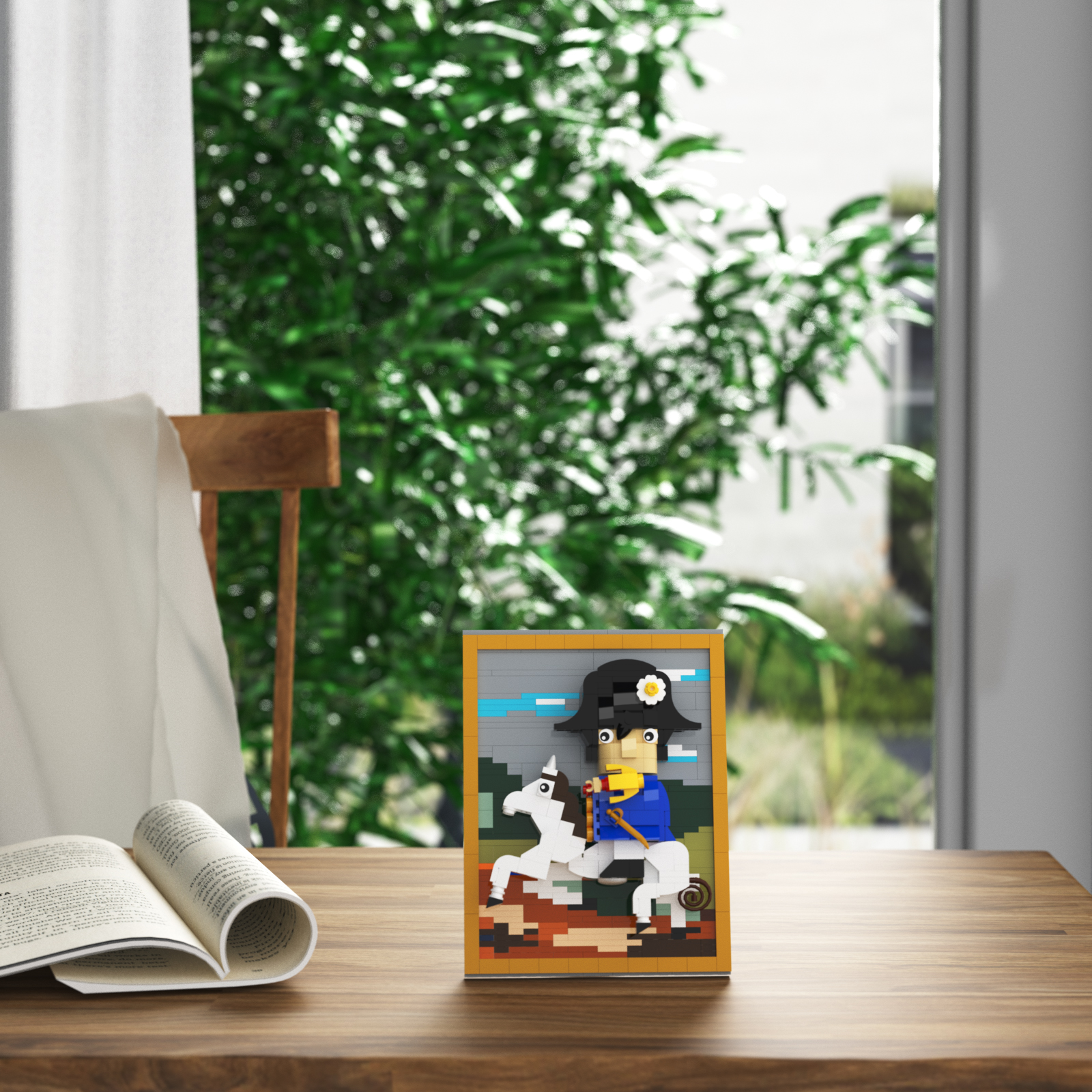 CREATOR MOC-89896 Portrait of Napoleon MOCBRICKLAND