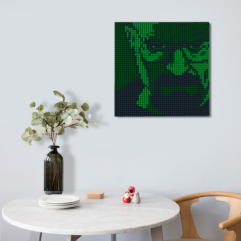 Creator MOC-90101 Breaking bad Walter White-Pixel Art MOCBRICKLAND