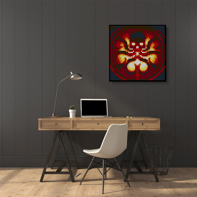 Creator MOC-90127 Hydra Pixel Art MOCBRICKLAND