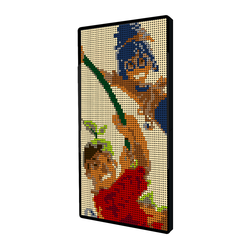 Creator MOC-90131 It Takes Two Pixel Art MOCBRICKLAND