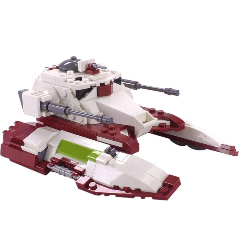 MOCBRICKLAND MOC 18145 Republic Fighter Tank TX-130T - Minifig Scale
