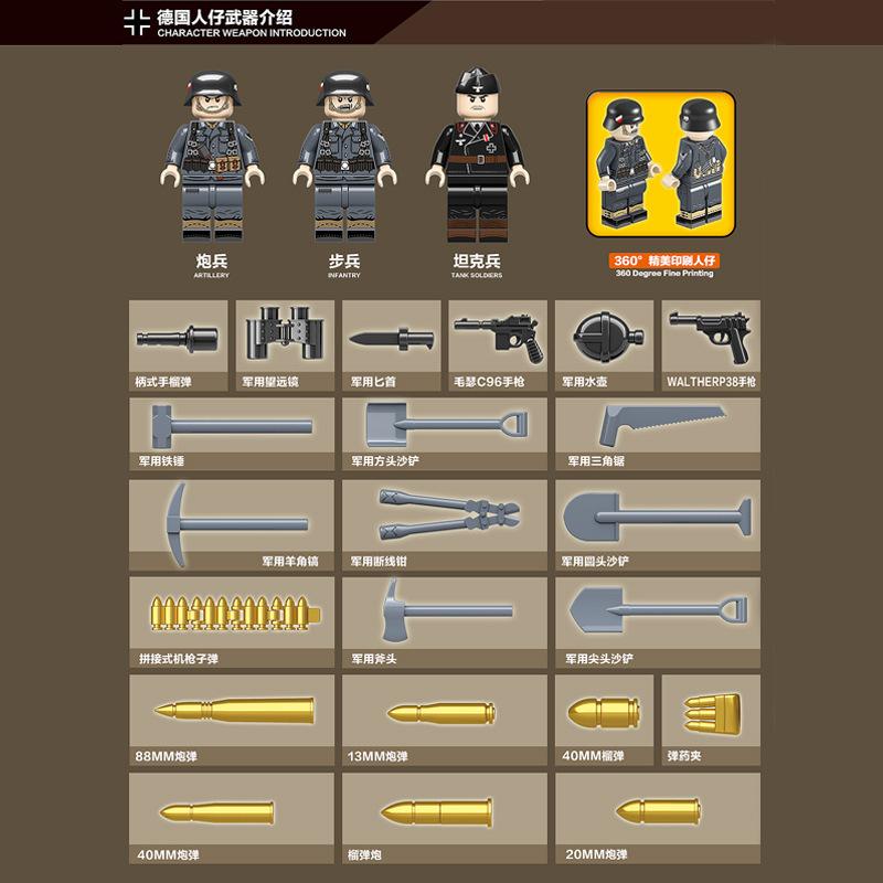 Military QuanGuan 100083 SD.KFZ.138 Marder III Ausf.H