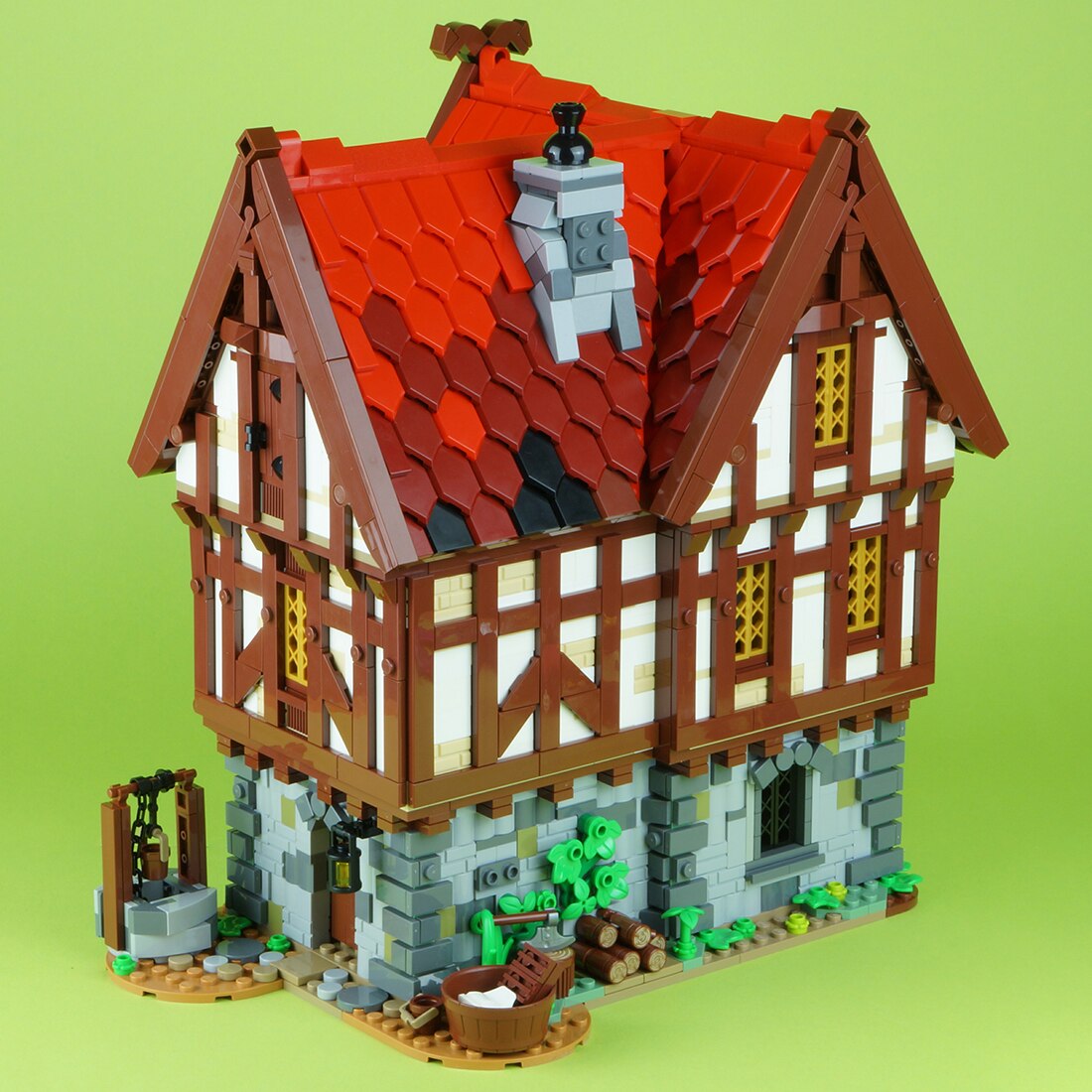 Modular Building MOC-72838 Medieval Tavern by Versteinert MOCBRICKLAND