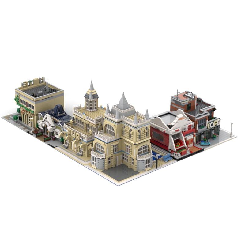 Modular Building MOC-74911 Alternative Modular Street by gabizon MOCBRICKLAND