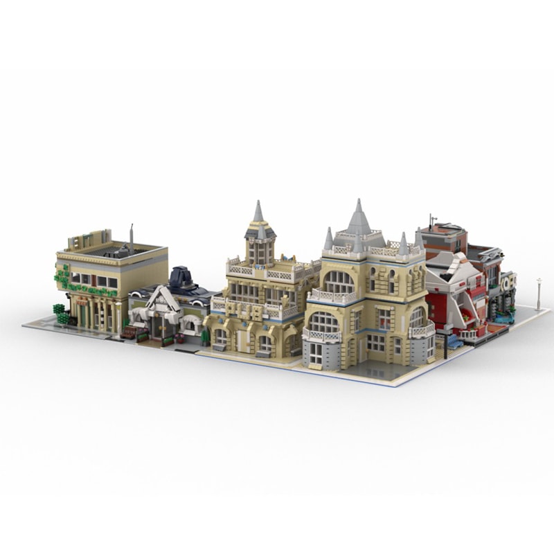 Modular Building MOC-74911 Alternative Modular Street by gabizon MOCBRICKLAND