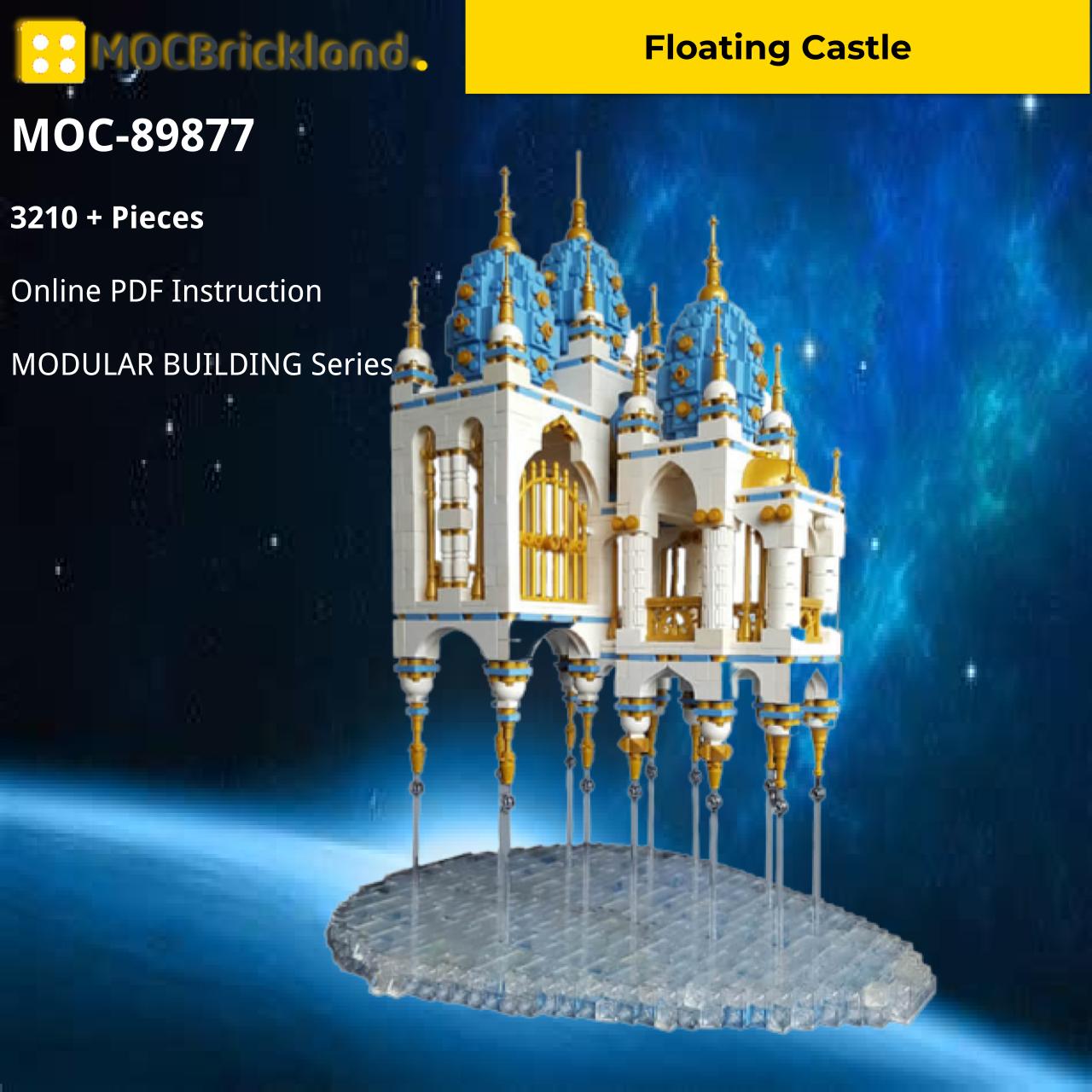 MOCBRICKLAND MOC-89877 Floating Castle