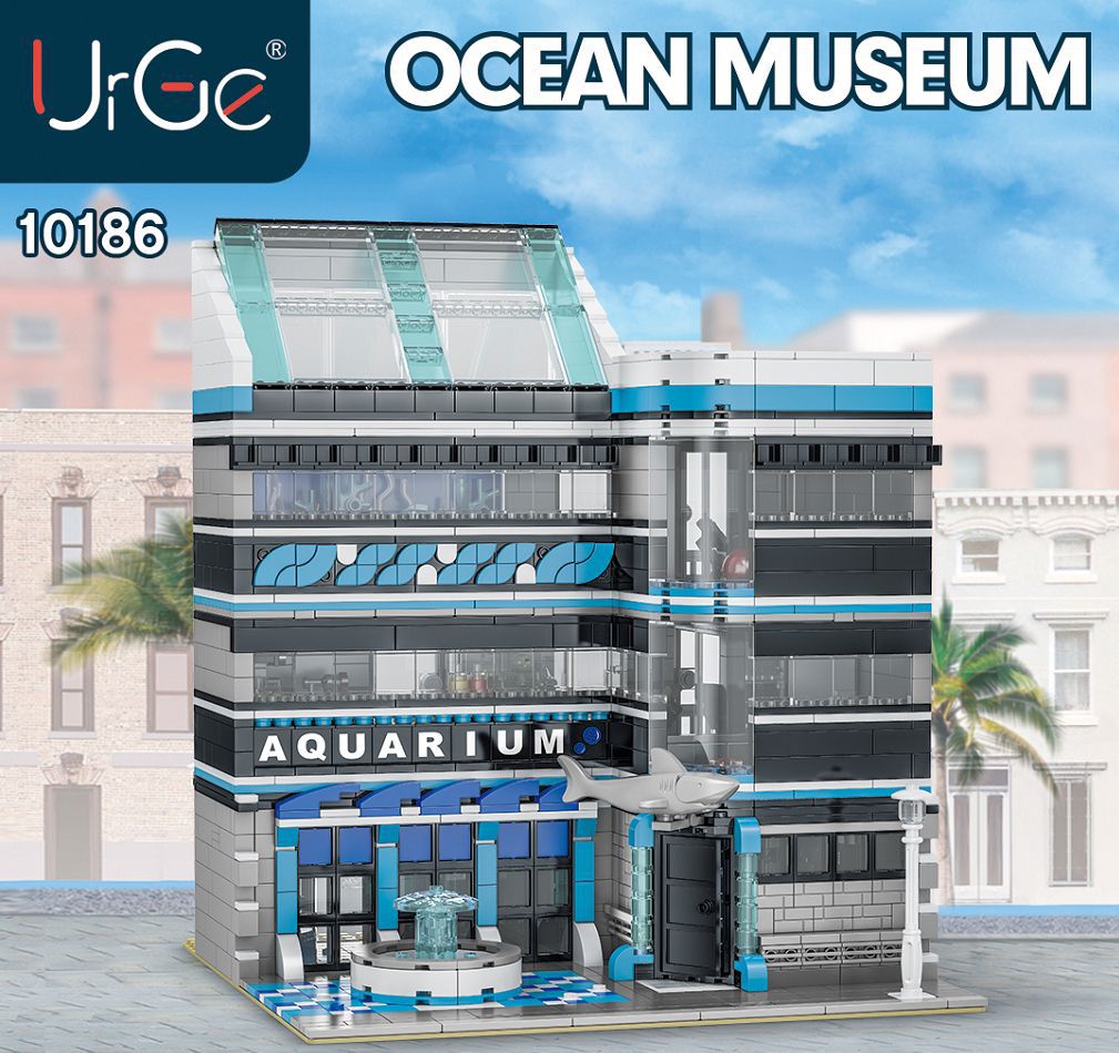 Modular Building UrGe 10186 Street view: Aquarium
