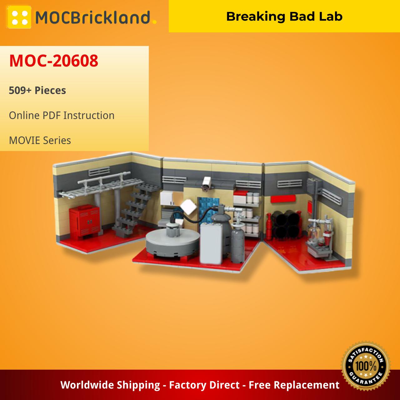 MOCBRICKLAND MOC-20608 Breaking Bad Lab