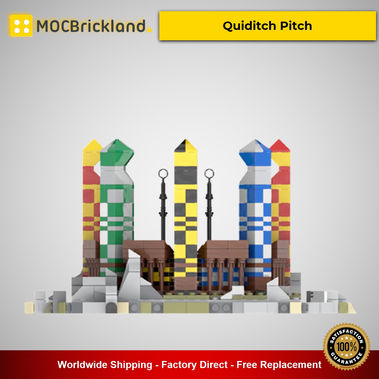 Movie MOC-25430 Harry Potter Quiditch Pitch by Bricks64_DK MOCBRICKLAND